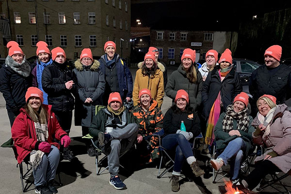 Local Homeless Charity HappyDays Big Sleepout 2024 Fundraisers