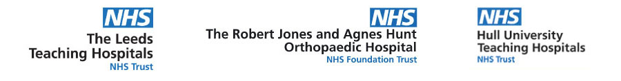 NHS Trusts who provided clinical evidence